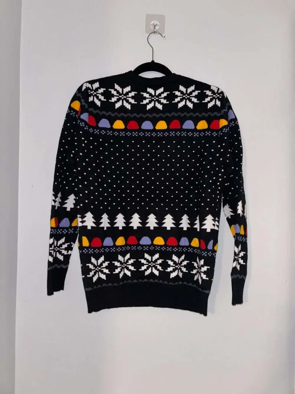 Shrek Ugly Christmas Sweater Men's The Gingerbread Man Not My Gumdrop Buttons
